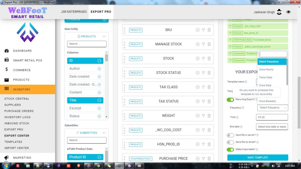 Automatic Reporting of accounting, inventory management offline software.