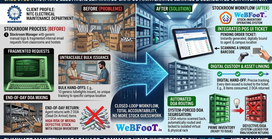 NITC Electrical Maintenance Case Study - WeBFooT Ultra Z