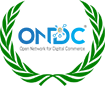 ONDC logo for Open Network for Digital Commerce seller node integration, inventory sync, and order management with WeBFooT